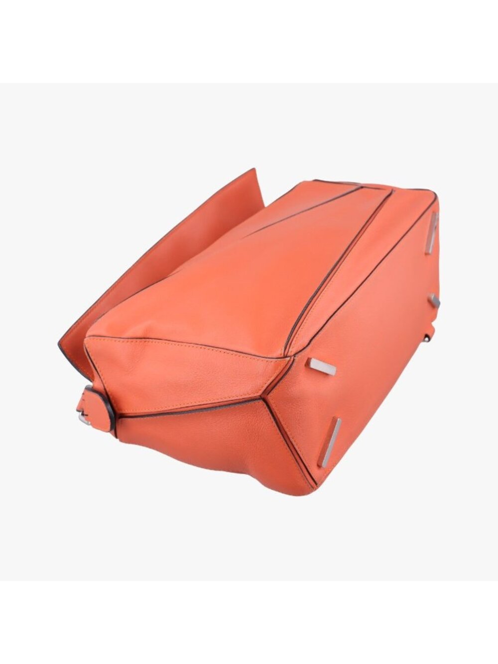 Loewe Puzzle Bag Orange Leather - Picture 5 of 15